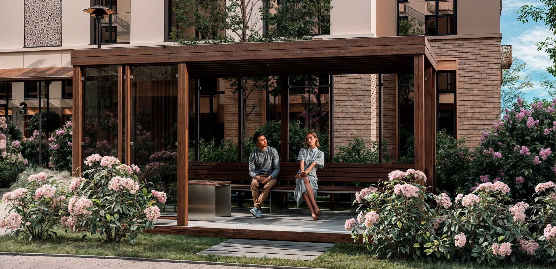 Зоны для спокойного отдыха