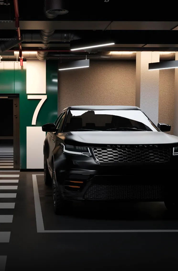 Комфортабельный паркинг